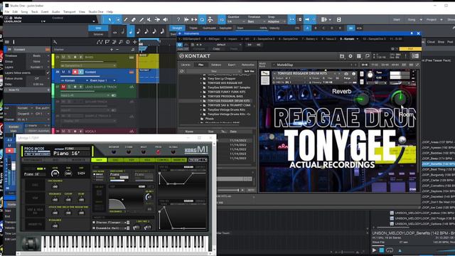 #nativeinstruments #kontakt_library (tonygee) custom #reggae drum kits смотреть онлайн