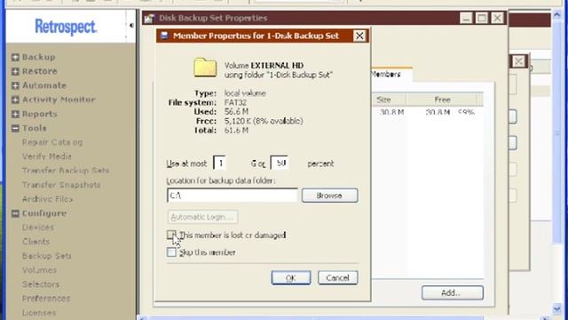 Ita Win #4 Configuring Backup Sets in Retrospect for Win смотреть онлайн