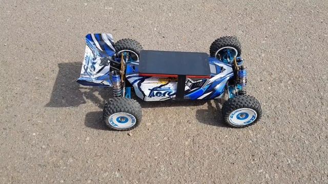 Wltoys 124017 4300kv замер максимальной скорости