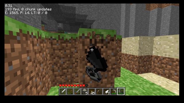 Minecraft Indev 0.31 Gameplay With Sound!