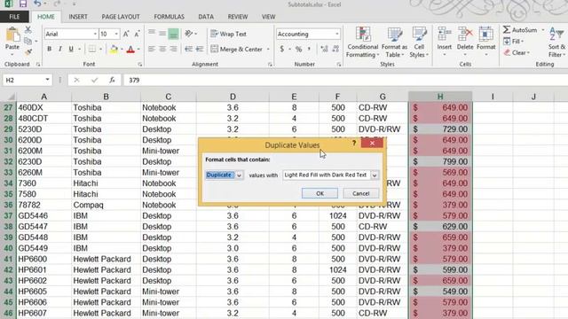 Excel 2013: Conditional Formating смотреть онлайн