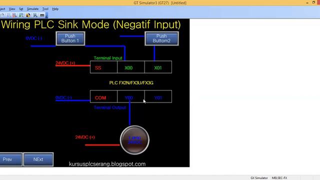 AND Logic #Belajar PLC Mitsubishi Part 1 смотреть онлайн