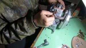 Ремонт 4х тактного генератора. Сборка двигателя. Поиск неисправности и ремонт.
