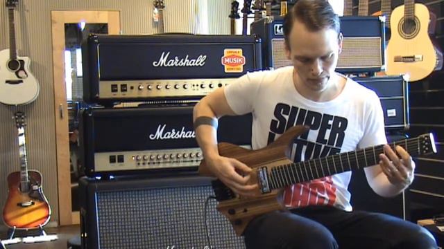 Heavy Demo of Strandberg Guitarworks EGS Pro 7 - Bridge pickup смотреть онлайн
