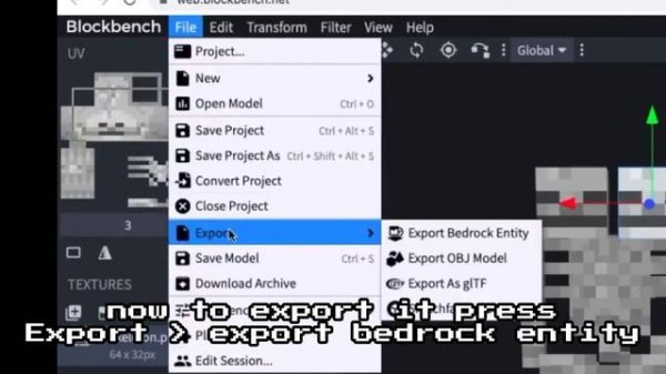 HOW TO MAKE YOUR OWN CUSTOM ENTITY MODELS IN MINECRAFT BEDROCK