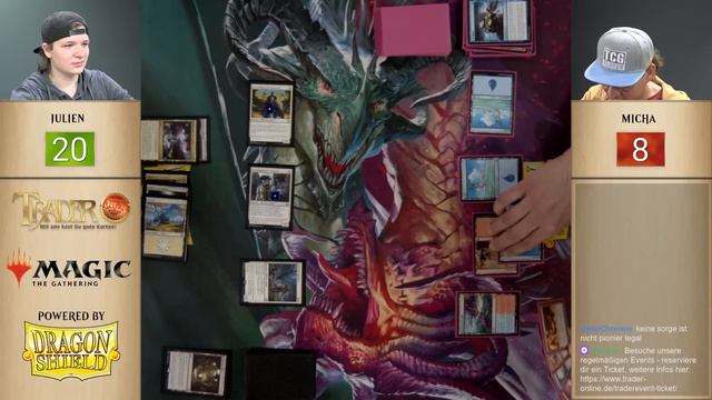 MTG Pioneer Challenger Decks 2022 Duell 1 | Magic the Gathering deutsch | Tutorial Duel | Trader смотреть онлайн