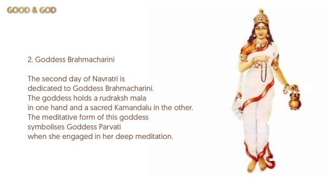 Brahmacharini - 2nd day of Navaratri смотреть онлайн