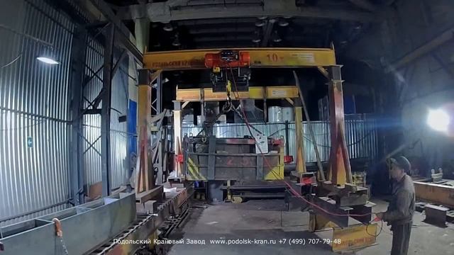 Производство тали 2тн. 6м. с уменьшенной строительной высотой смотреть онлайн