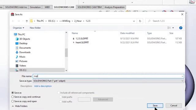 IT41 Solidworks Saving a STL File смотреть онлайн