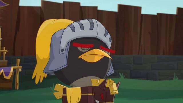 Злые птички - Энгри Бердс - Сэр Бомб Свинолота (S2E16) || Angry Birds Toons смотреть онлайн