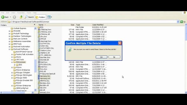 RsLinx and RsLogix browsing issues. Deleting RsLinx Harmony files for Allen Bradley смотреть онлайн