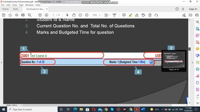 How paper attempt in virtual university| virtual university software exams tutorial| ny M.saqib смотреть онлайн