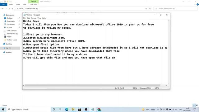 How To Download MS Office 2019 For Free смотреть онлайн