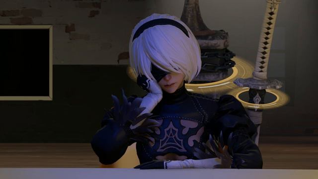 2B sfm waiting (practicing sfm for first time) смотреть онлайн
