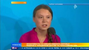 Грета Тунберг." Просто больной ребенок ."