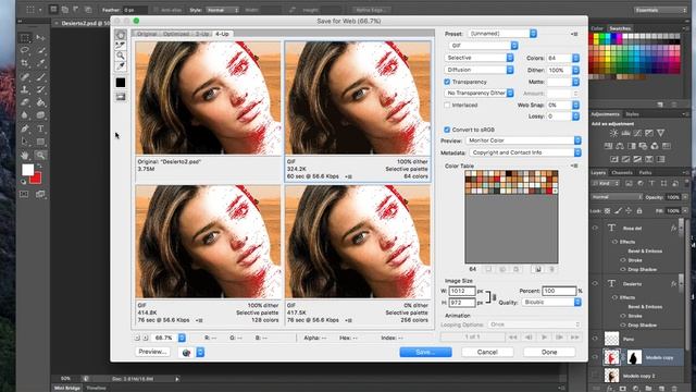 Photoshop 8 - Guardar y Exportar смотреть онлайн