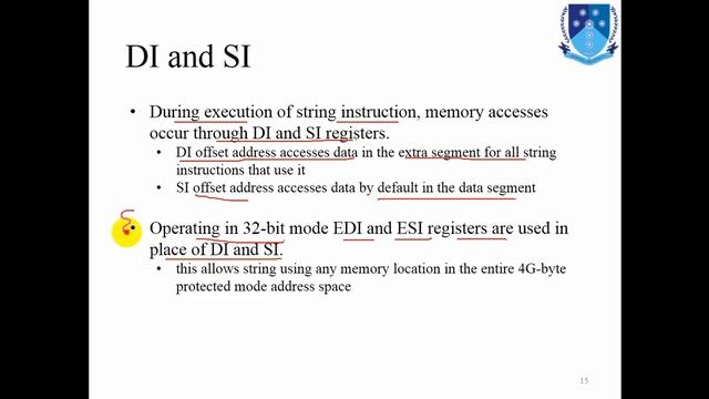 Data Movement Instructions| MOV| PUSH| POP| LEA| String Instruction| MOVS| INS| OUTS| XCHG| XLAT смотреть онлайн