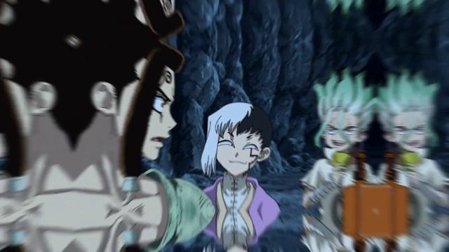 Dr Stone Season 3 Ep 14| MORE RETURN, UPDATE FROM AMARYLLIS, MOZ FINDS THEM, TEMPORARY TRUCE смотреть онлайн