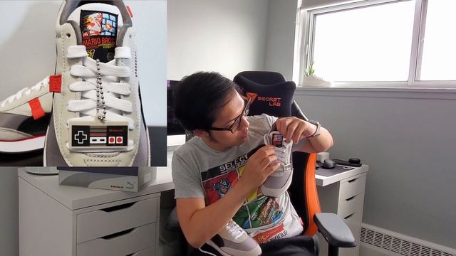 Future Rider NES Super Mario shoe - Unboxing and Impressions Video смотреть онлайн