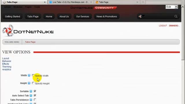 DotNetNuke Tutorial - Module Review - Live Tabs by Mandeeps part 2/2 - Video #271 смотреть онлайн