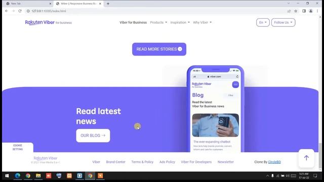 Viber || The Responsive Business Bootstrap Template (Clone from existing website) смотреть онлайн