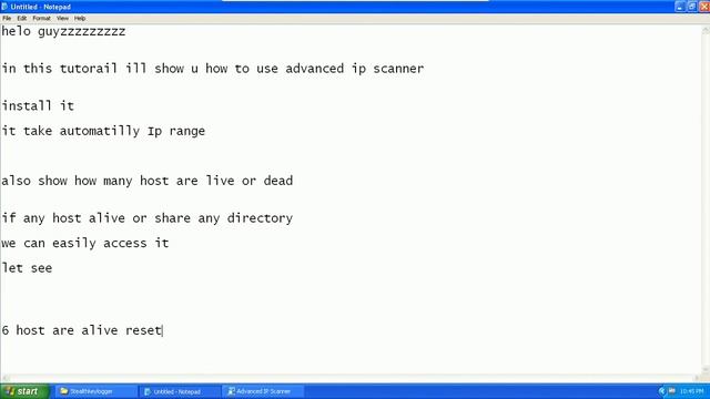 Advanced IP Scanner смотреть онлайн