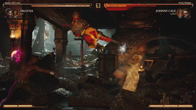 MK1 mileena reverse sweep kombat league смотреть онлайн