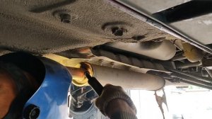 DUSTER Ремонт резонатора Рено