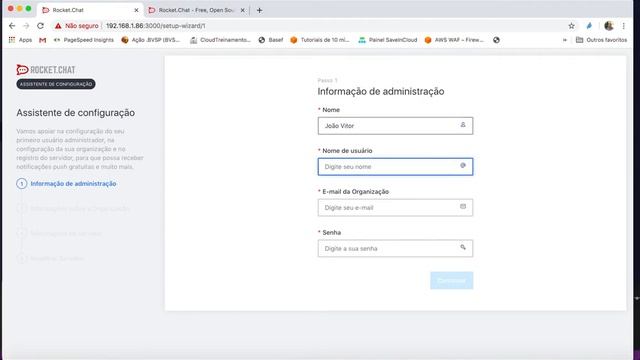 Instalação do Rocket.chat смотреть онлайн