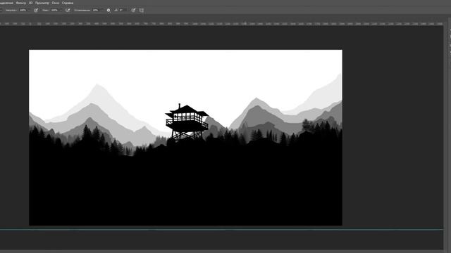 2D art in Photoshop / Рисуем арт в фотошоп - Adobe Photoshop (tutorial) смотреть онлайн