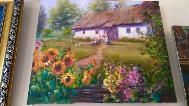 Виставка картин художниці Катерини Лисової в м. Коростень