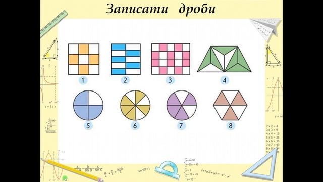 5 клас Уявлення про звичайний дріб смотреть онлайн