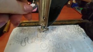 45. Свободно ходовая стёжка на Подольской швейной машинке для начинающих. Пэчворк. Квилтинг.