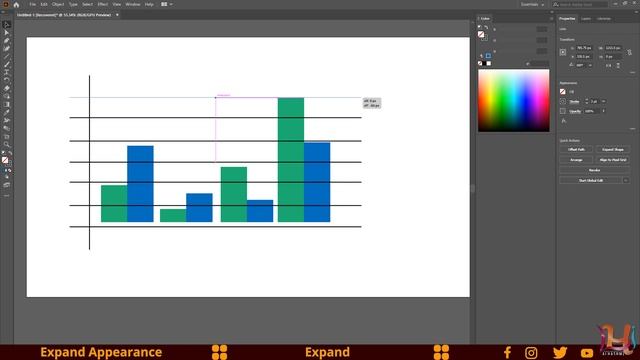 للألستـــــريتور :: Expand And Expand Appearance In Adobe Illustrator смотреть онлайн