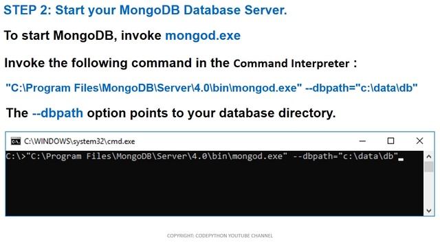 How to start MongoDB Database Server (4.0.2) смотреть онлайн