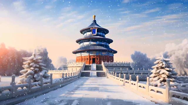 Beijing China Temple Of Heaven - Lofi Chinese Hiphop Mix