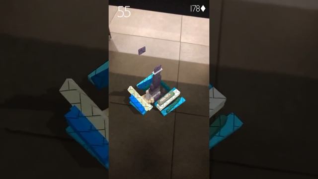 Playing Stack AR In A Public Restroom смотреть онлайн