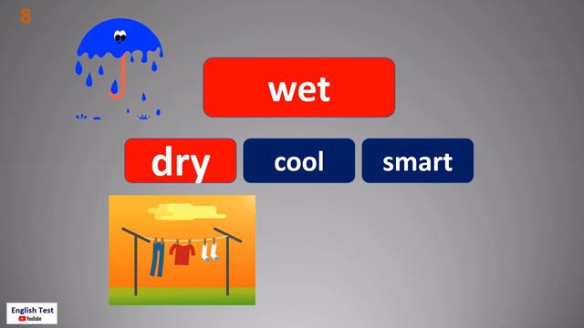 Opposite Adjectives Worksheet Quiz for Kids смотреть онлайн
