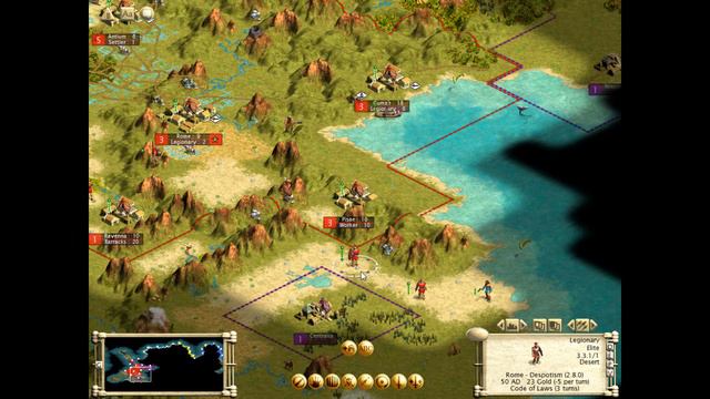 Let's Play Civilization III - Rome - 5 смотреть онлайн