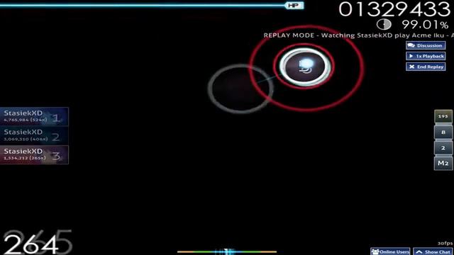 [osu!] StasiekXD: Acme Iku - Akume Heaven [Moan Heaven] смотреть онлайн