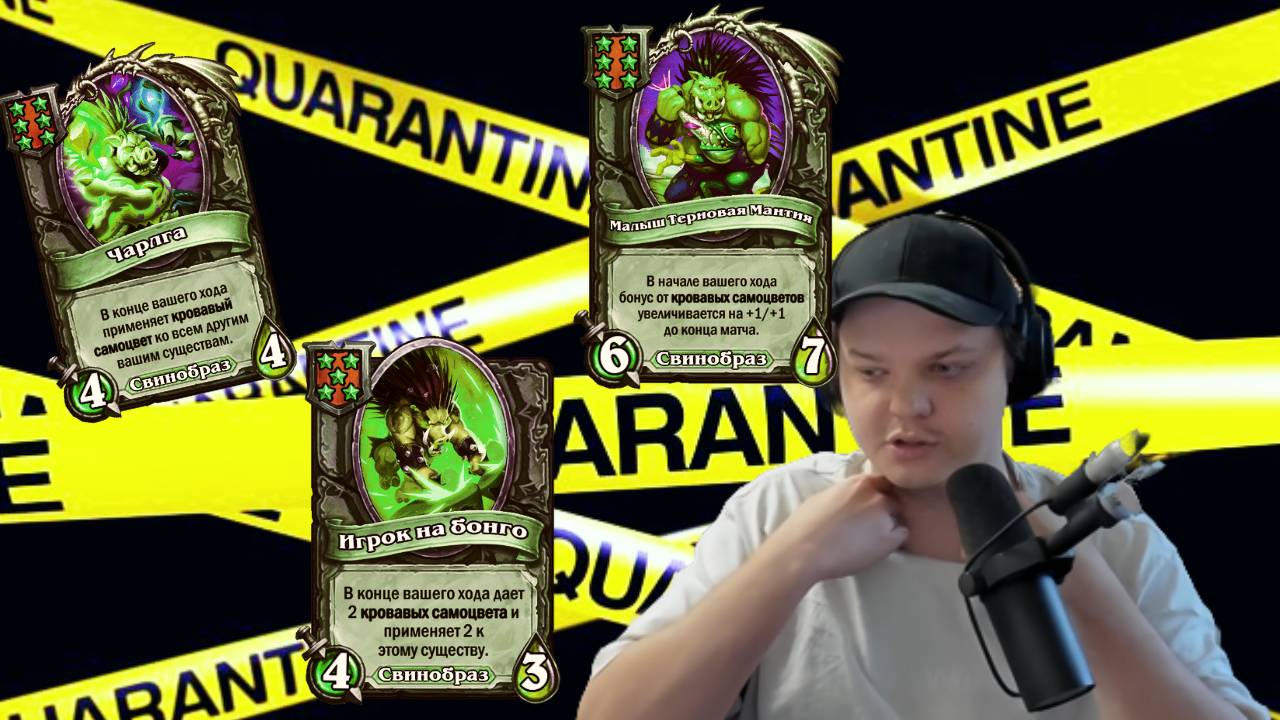 ОСТОРОЖНО СВИНОЙ ГРИПП!!! SILVERNAME Сильвейрнейм Hearthstone хс