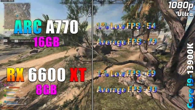 ARC A770 16GB vs RX 6600 XT 8GB | PC Gameplay Tested смотреть онлайн
