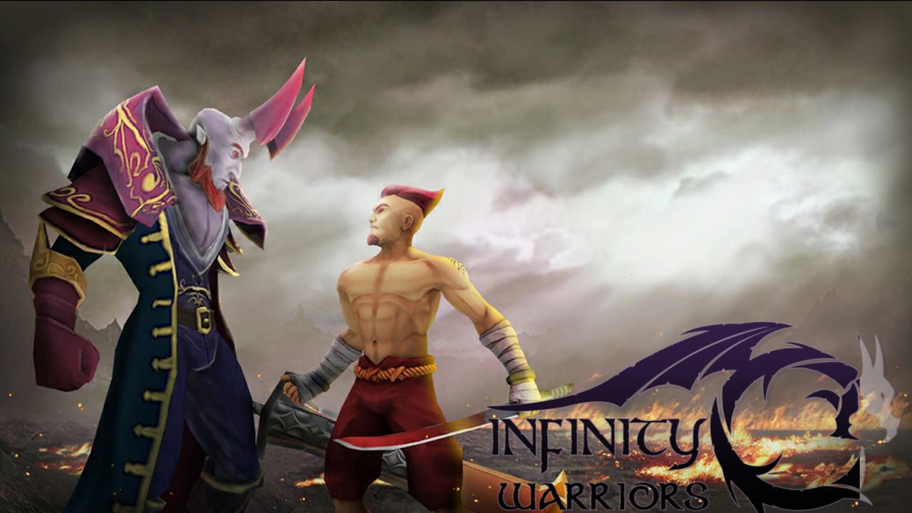 Infinity Warriors - Бессмертный воин (обзор-летсплей на Android) смотреть онлайн