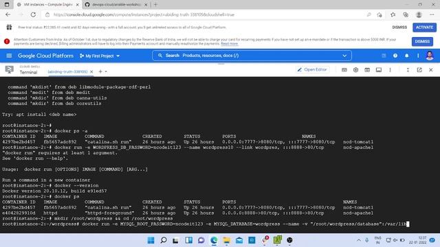 NCD1221H017 DOCKER TASK 12 22 01 22 смотреть онлайн