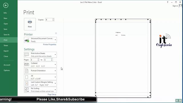MS Excel Lec 1 File Menu Complete in Urdu/Hindi смотреть онлайн