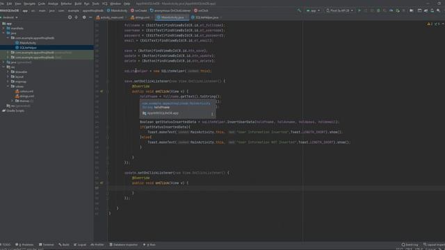 Topic 2 | Android Studio + SQLite Part 3 смотреть онлайн