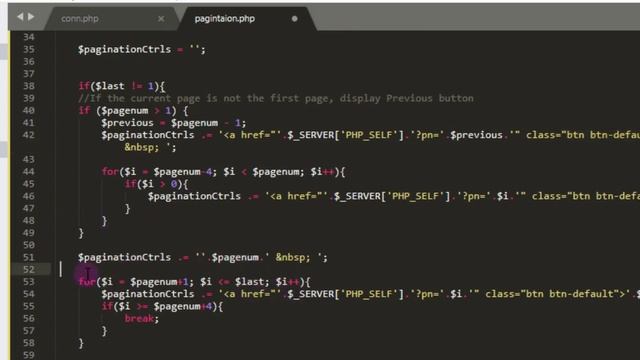 Table Row Pagination using PHP Tutorial смотреть онлайн