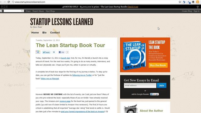 Foundups.TV: Lean Startup BS... don't get duped by Eric Ries and goal to sell books. смотреть онлайн