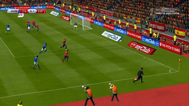 Russia 2018 FIFA Qualifier Italy vs Spain PES 2017 PC version смотреть онлайн