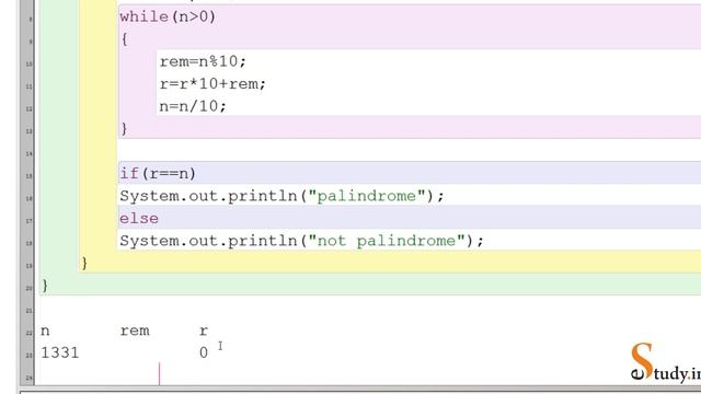 Java: Check If The Number Is Palindrome Or Not смотреть онлайн